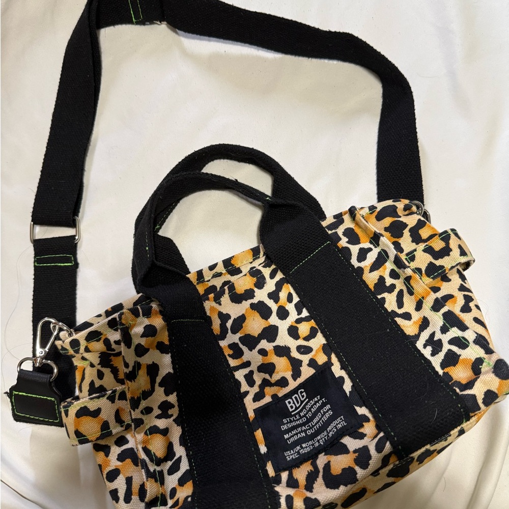 BDG Leopard Print canvas tote from Urban Outffiters